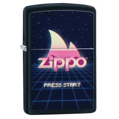 美版 Zippo Lighter 經典遊戲風格防風打火機 Gaming Design 49115