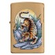 美版 Zippo Lighter Brushed Brass/Color Image 49116