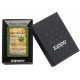 美版 Zippo Lighter 大麻葉簡介防風打火機 Cannabis Design 49119
