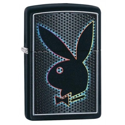 美版 Zippo Lighter 花花公子-繽紛七彩兔防風打火機 Playboy 49155