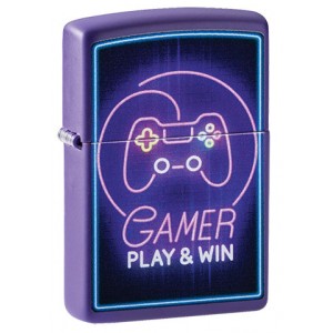 美版 Zippo Lighter 遊戲玩家防風打火機 Gamer Design 49157
