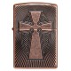 美版 Zippo Lighter Armor® Antique Copper/Deep Carve 49158