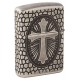 美版 Zippo Lighter Armor® Antique Silver Plate/Multicut 49160 美版 Zippo Lighter Armor® Antique Silver Plate/Multicut 49160