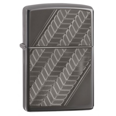 美版 Zippo Lighter Black Ice® 黑冰 49166