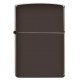 美版 Zippo Lighter 棕色亮漆(素面)防風打火機 Classic Brown 49180