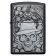 美版 Zippo Lighter Black Matte/Emblem Attached 49183