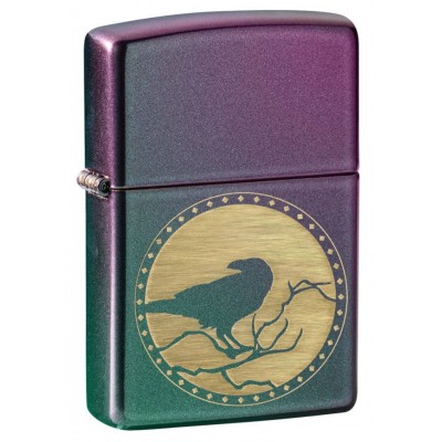 美版 Zippo Lighter Iridescent/Laser Engrave 49186