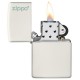 美版 Zippo Lighter 螢光色漆防風打火機 Classic Glow In The Dark with Zippo logo 49193ZL