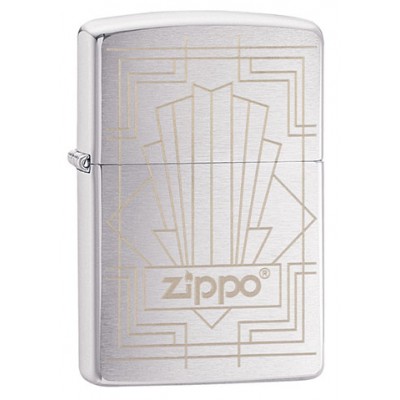 美版 Zippo Lighter 經典裝飾設計防風打火機 PF20 Zippo Deco Design 49206