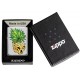 美版 Zippo Lighter 菠蘿與骷髏 Leaf Skull Pineapple Design 49241