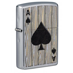 美版 Zippo Lighter 王牌 Ace of Spades Design 49248
