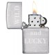美版 Zippo Lighter 野性與幸運 Wild and Lucky Design 49256