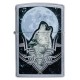 美版 Zippo Lighter 狼嚎 Howling Wolf Design 49261