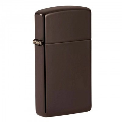 美版 Zippo Lighter Slim® Brown 49266 美版 Zippo Lighter Slim® Brown 49266