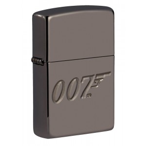 美版 Zippo Lighter Black Ice® 黑冰 James Bond 007™ 49283