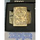 美版 Zippo Lighter  Jim Beam, Armor Engraved - Antique Brass Plate 49284