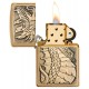 美版 Zippo Lighter 龍 Dragon Emblem Design 49297
