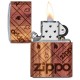 美版 Zippo Lighter 經典木紋環繞防風打火機 WOODCHUCK USA Zippo Cedar Wrap 49331