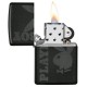 美版 Zippo Lighter 花花公子-黑色格調防風打火機 Playboy 49342