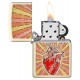 美版 Zippo Lighter 心臟 Heart Design 49397