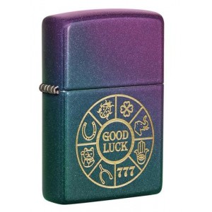 美版 Zippo Lighter 幸運符號設計防風打火機 Lucky Symbols Design 49399