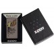 美版 Zippo Lighter Black Ice® 黑冰 鳳凰 Slim® Phoenix Design 49407