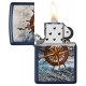 美版 Zippo Lighter 指南針 Compass Design 49408