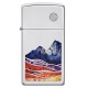 美版 Zippo Lighter Slim® Landscape Design 49412