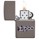 美版 Zippo Lighter Black Ice® 黑冰 立體標誌圖案 Zippo Design 49417