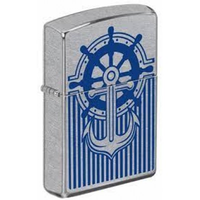 美版 Zippo Lighter 船舵 Street Chrome™ 49425