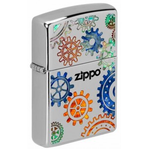 美版 Zippo Lighter 齒輪 Fuzion Gears Design 49432 美版 Zippo Lighter 齒輪 Fuzion Gears Design 49432