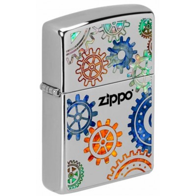 美版 Zippo Lighter 齒輪 Fuzion Gears Design 49432