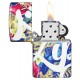 美版 Zippo Lighter 環繞鮮豔花卉防風打火機 Zippo Design 49436