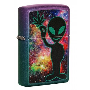 美版 Zippo Lighter 外星人 Alien Design 49441