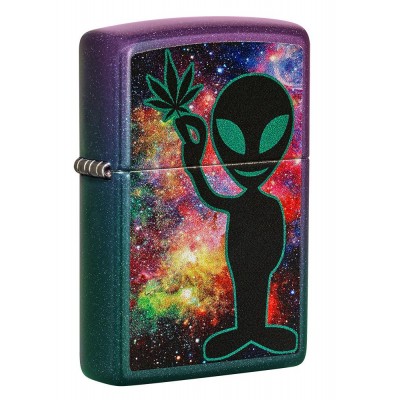 美版 Zippo Lighter 外星人 Alien Design 49441