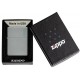 美版 Zippo Lighter 水泥灰色防風打火機 Classic Flat Grey with Zippo logo 49452ZL