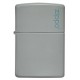 美版 Zippo Lighter 水泥灰色防風打火機 Classic Flat Grey with Zippo logo 49452ZL
