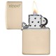 美版 Zippo Lighter 平沙色防風打火機 Classic Flat Sand with Zippo logo 49453ZL