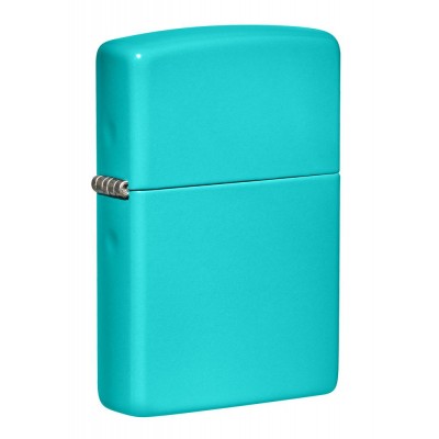 美版 Zippo Lighter 淺綠松石色(素面)防風打火機 Classic Flat Turquoise 49454