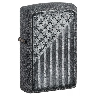 美版 Zippo Lighter Stars and Stripes Design 49485