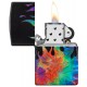 美版 Zippo Lighter Leaf Design 49534