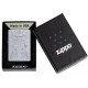 美版 Zippo Lighter Satin Chrome Auto Engrave 49591