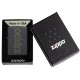美版 Zippo Lighter 迷宮線條標誌 Black Matte Laser Engrave 49598