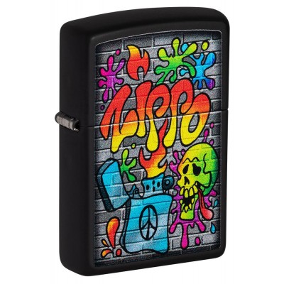 美版 Zippo Lighter Zippo Street Art Design 49605