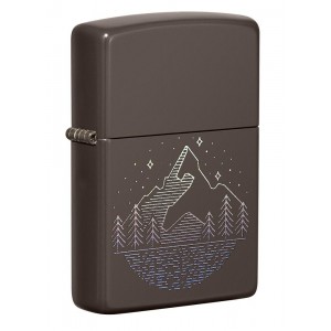 美版 Zippo Lighter Mountain Design 49633