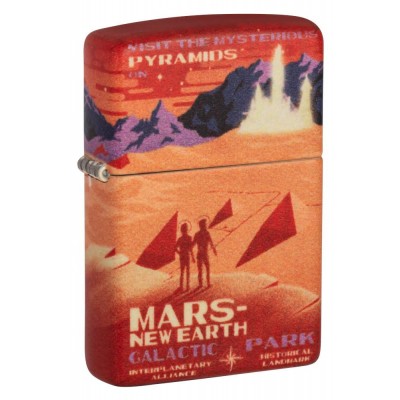 美版 Zippo Lighter Mars Design 49634 美版 Zippo Lighter Mars Design 49634
