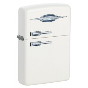 美版 Zippo Lighter Retro Fridge Design 49636