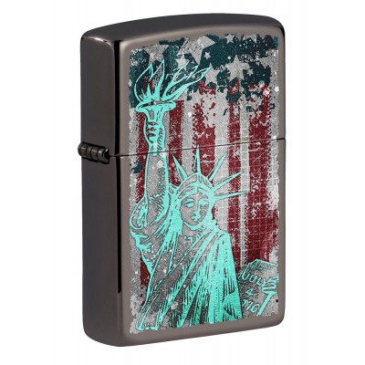美版 Zippo Lighter Statue Of Liberty Design 49663
