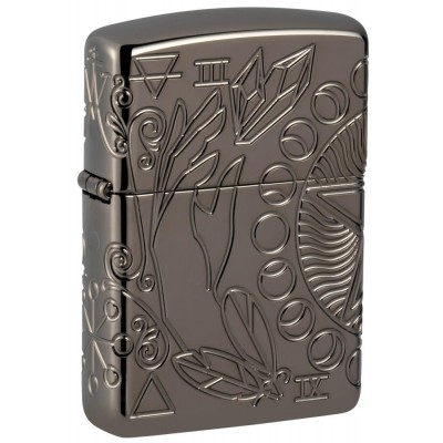 美版 Zippo Lighter Armor Wicca Design 49689