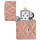 美版 Zippo Lighter Armor Geometric Diamond Pattern Design 49702